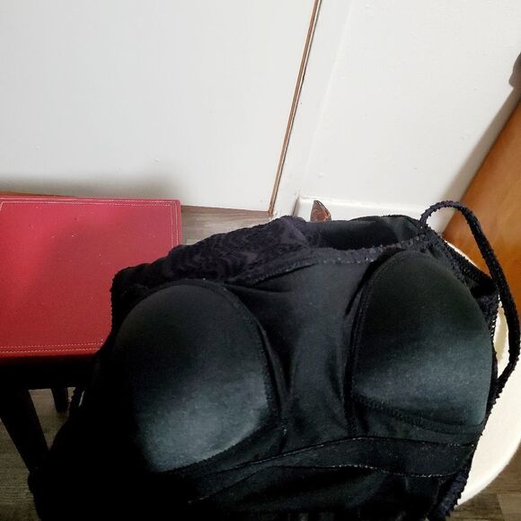 Catalina Black One Piece Swimsuit Size Large - Picture 8 of 10